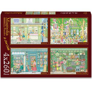 Magnolia Puzzles Magnolia Le Chat Colette Puzzle 4 x 260pcs