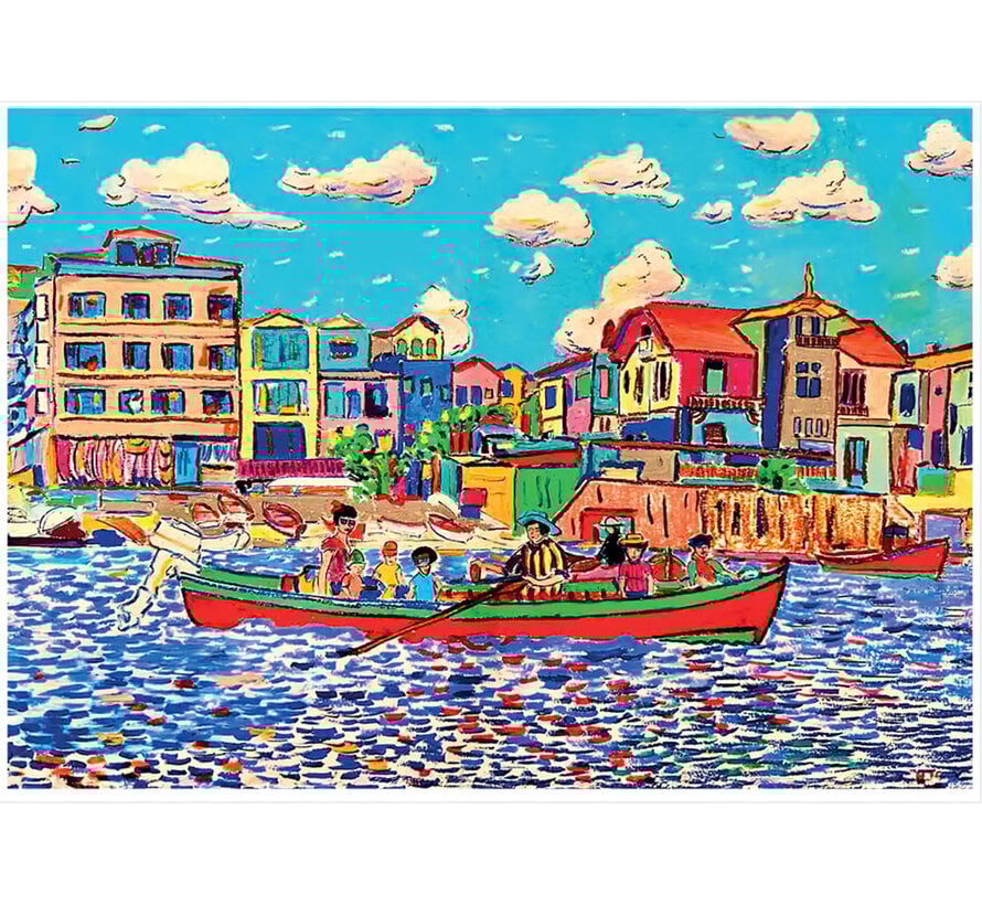 Pre-Order Magnolia Boat Trip Puzzle 1000pcs