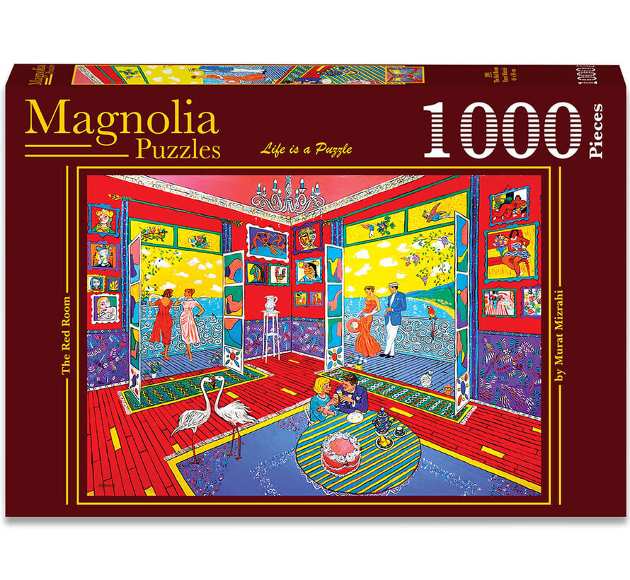 Pre-Order Magnolia The Red Room Puzzle 1000pcs