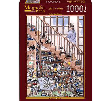 Magnolia Puzzles Magnolia Under the Stairs Puzzle 1000pcs