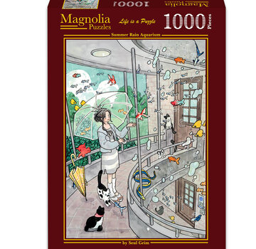 Magnolia Puzzles Magnolia Summer Rain Aquarium Puzzle 1000pcs