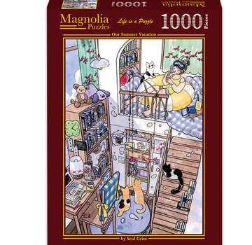 Magnolia Puzzles Pre-Order Magnolia Our Summer Vacation Puzzle 1000pcs