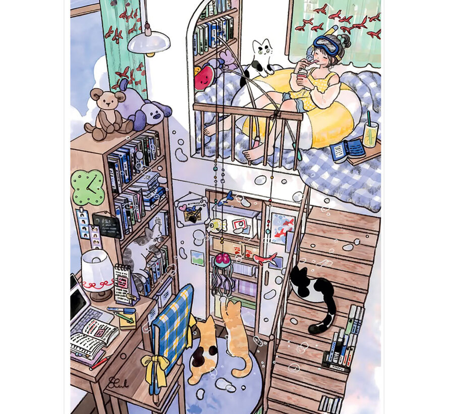 Magnolia Our Summer Vacation Puzzle 1000pcs