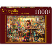 Magnolia Puzzles Pre-Order Magnolia An Artist's Paradise Puzzle 1000pcs