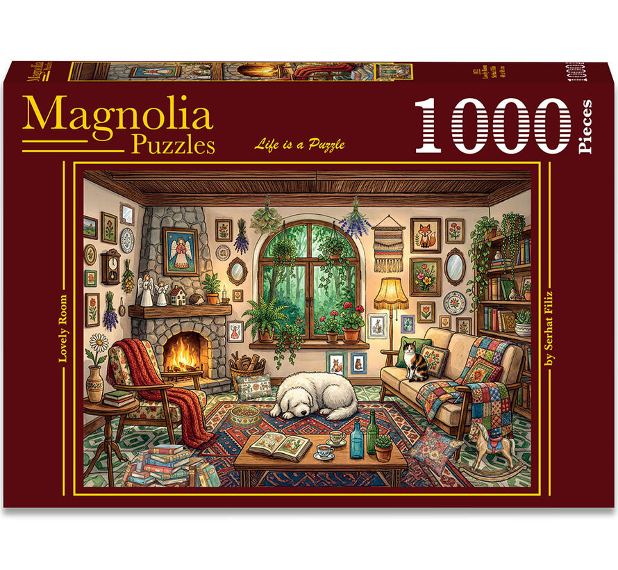 Pre-Order Magnolia Lovely Room Puzzle 1000pcs