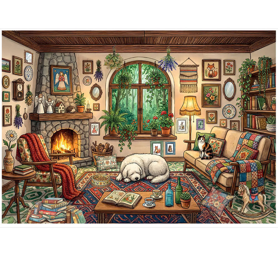 Pre-Order Magnolia Lovely Room Puzzle 1000pcs