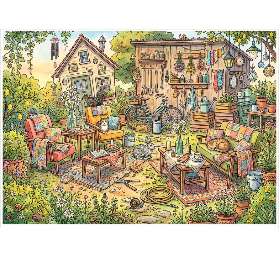 Pre-Order Magnolia Sweet Garden Puzzle 1000pcs