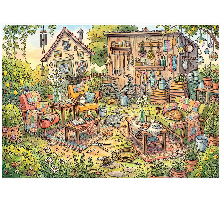 Magnolia Sweet Garden Puzzle 1000pcs