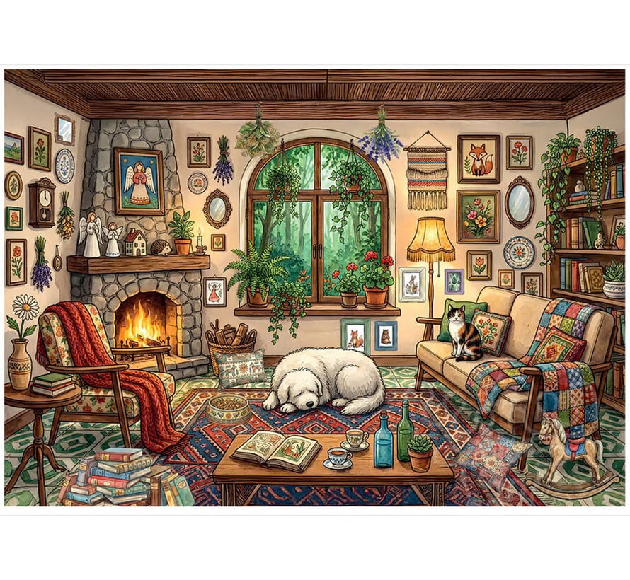 Magnolia Lovely Room Puzzle 1000pcs