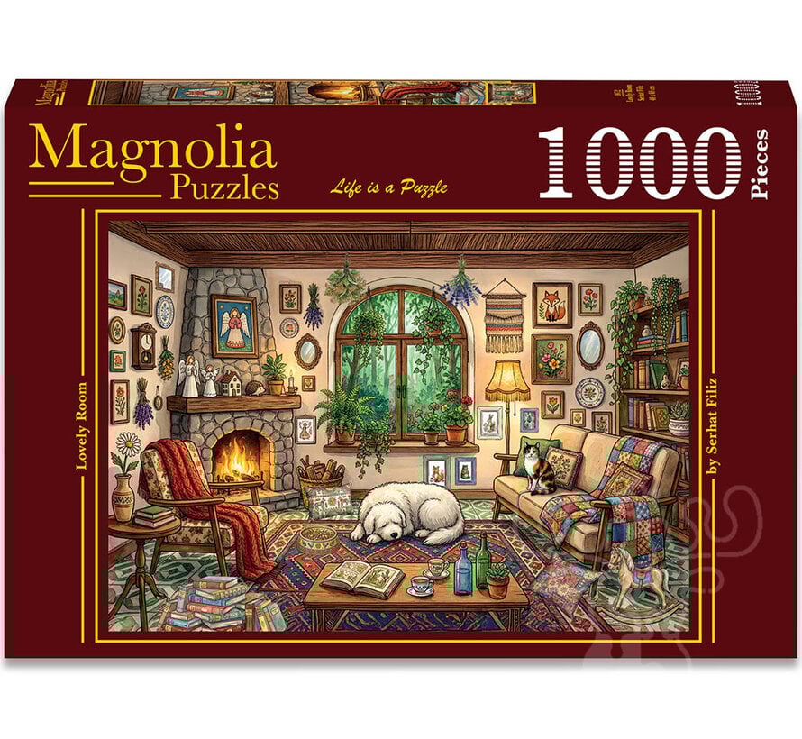 Magnolia Lovely Room Puzzle 1000pcs
