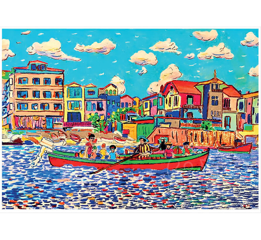 Magnolia Boat Trip Puzzle 1000pcs