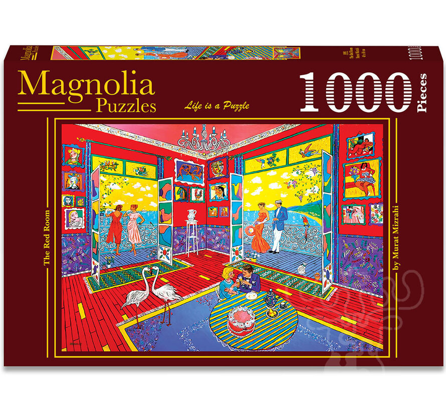 Magnolia The Red Room Puzzle 1000pcs
