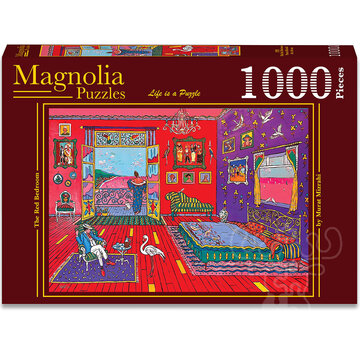 Magnolia Puzzles Magnolia The Red Bedroom Puzzle 1000pcs