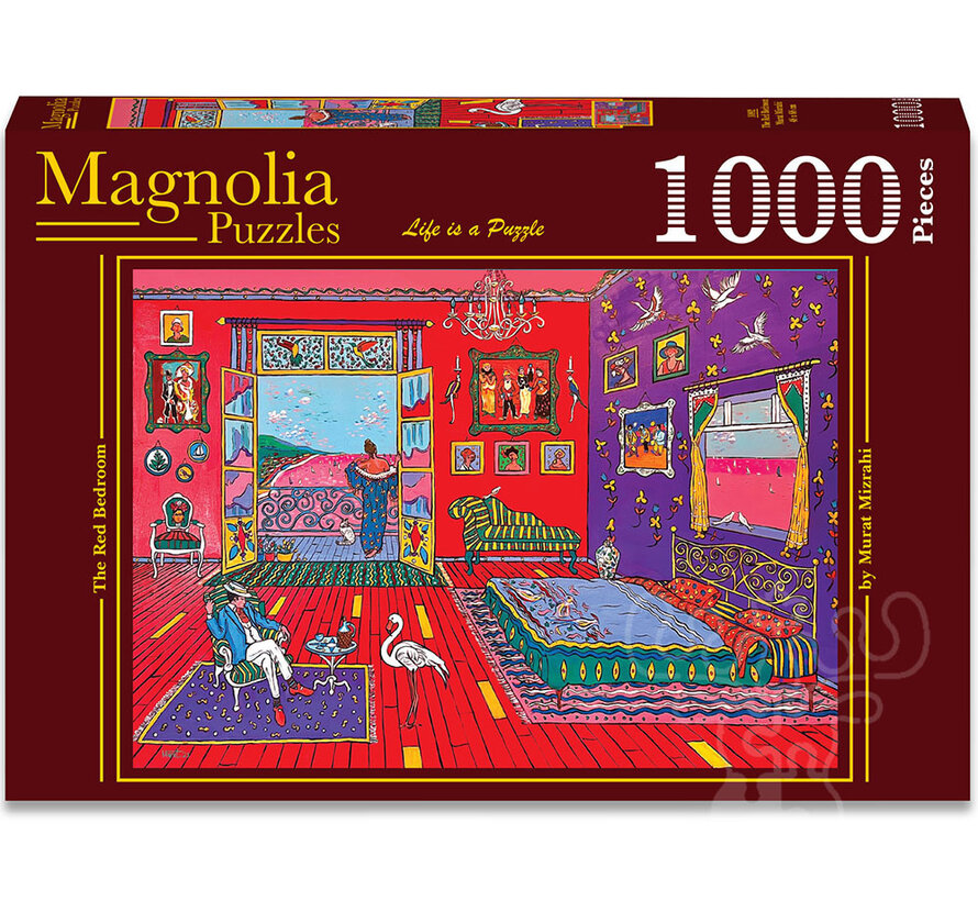 Magnolia The Red Bedroom Puzzle 1000pcs