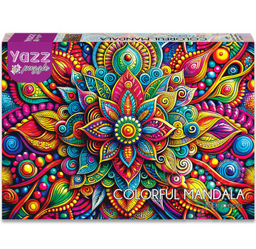 Yazz Puzzle Yazz Puzzle Colorful Mandala Puzzle 1000pcs