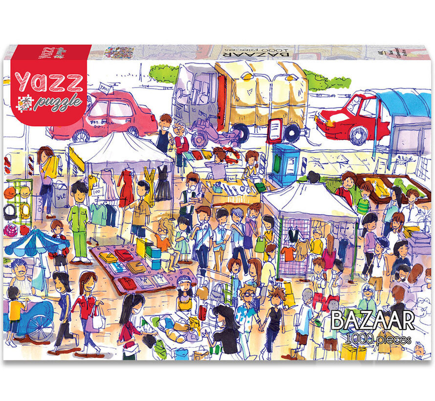 Yazz Puzzle Bazaar Puzzle 1000pcs