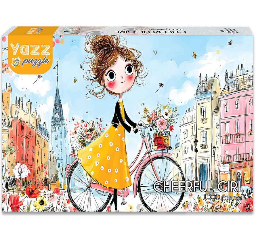 Yazz Puzzle Cheerful Girl Puzzle 1000pcs
