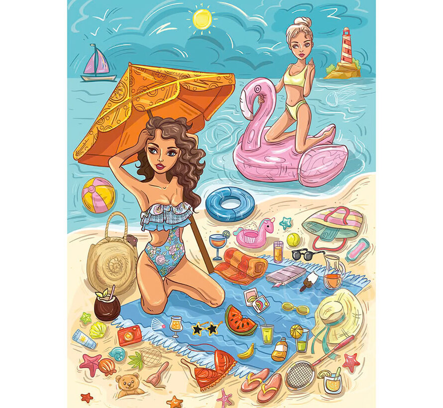 Yazz Puzzle Beach Time Puzzle 1000pcs