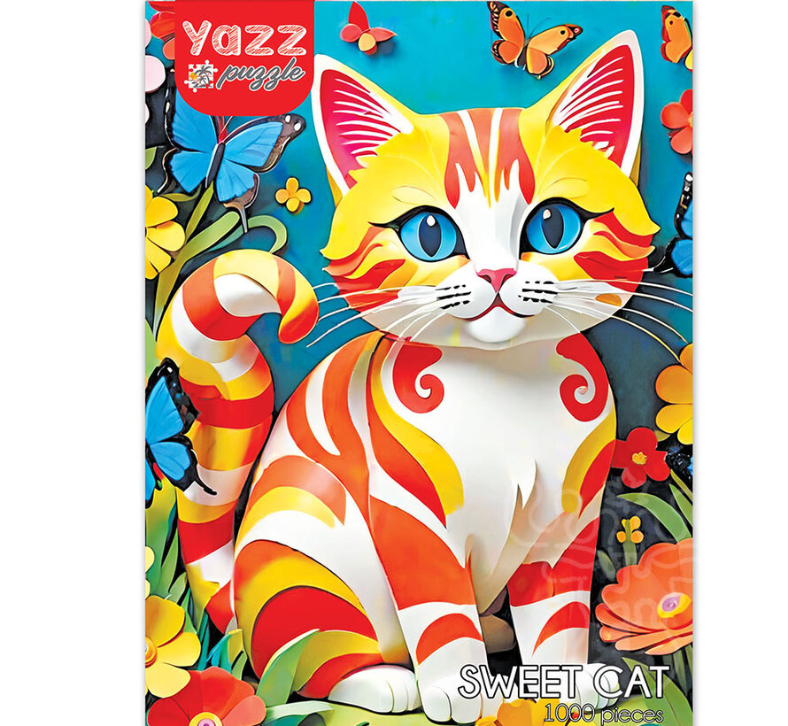 Yazz Puzzle Sweet Cat Puzzle 1000pcs