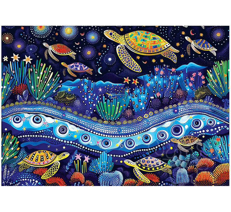 Yazz Puzzle Turtles Puzzle 1000pcs