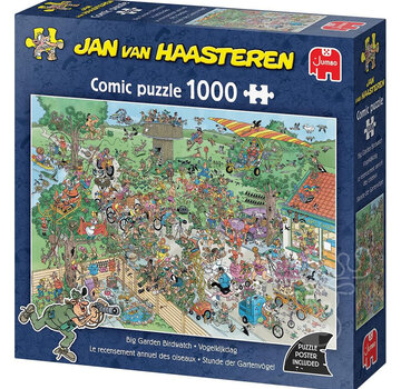Jumbo Jumbo Jan van Haasteren - Big Garden Birdwatch Puzzle 1000pcs