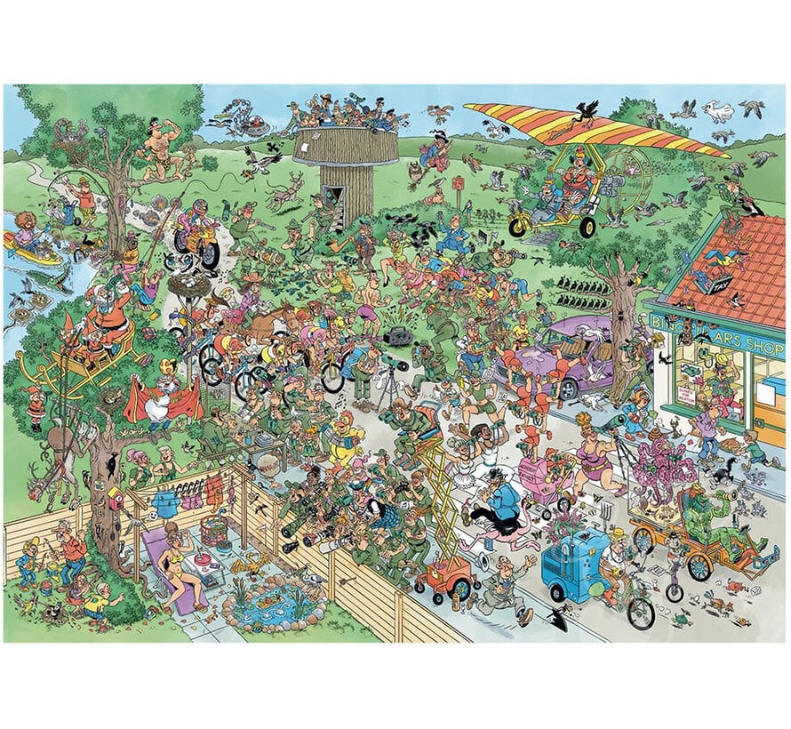 Jumbo Jan van Haasteren - Big Garden Birdwatch Puzzle 1000pcs
