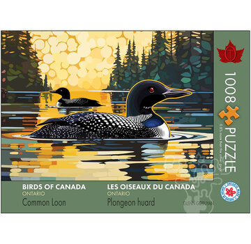 The Occurrence The Occurrence Birds of Canada, Ontario Loon Puzzle 1008pcs