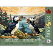The Occurrence The Occurrence Birds of Canada, Newfoundland & Labrador Puffin Puzzle 504pcs