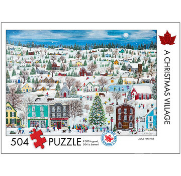 The Occurrence The Occurrence Christmas Village Puzzle 504pcs
