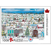 The Occurrence The Occurrence Christmas Village Puzzle 1008pcs