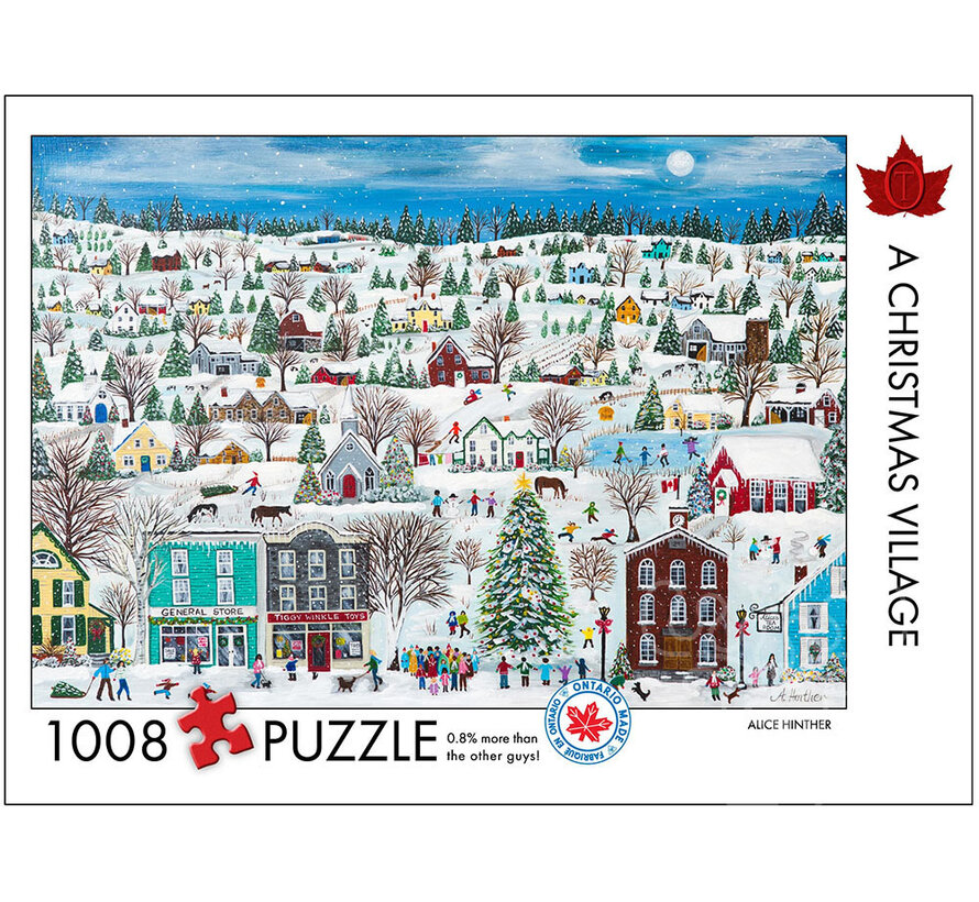 The Occurrence Christmas Village Puzzle 1008pcs