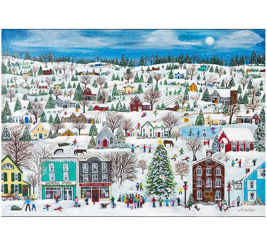 The Occurrence Christmas Village Puzzle 1008pcs