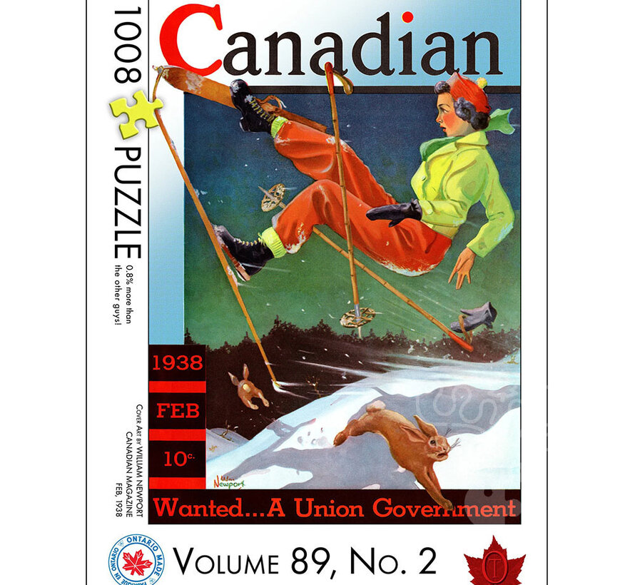 The Occurrence Canadian Magazine - Feb 1938 Puzzle 1008pcs