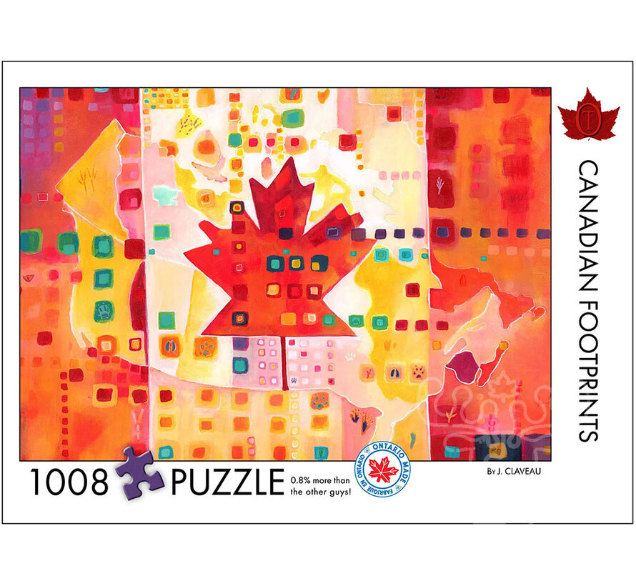 The Occurrence Canadian Footprints Puzzle 1008pcs