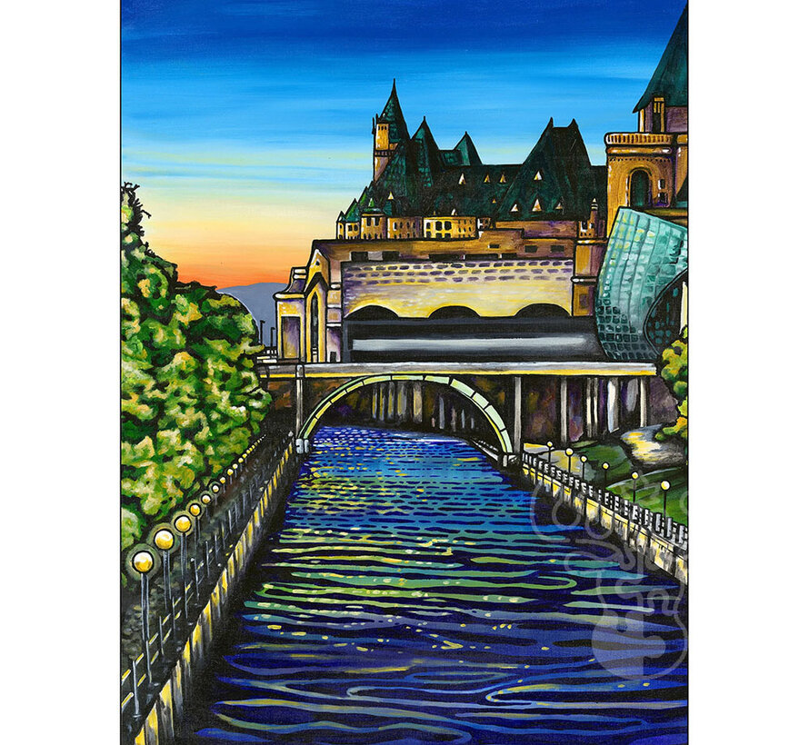 The Occurrence Downtown Glow Puzzle 1008pcs