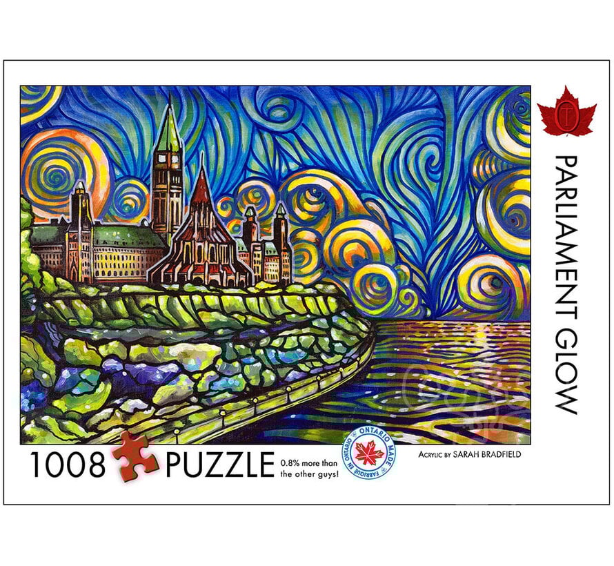 The Occurrence Parliament Glow Puzzle 1008pcs