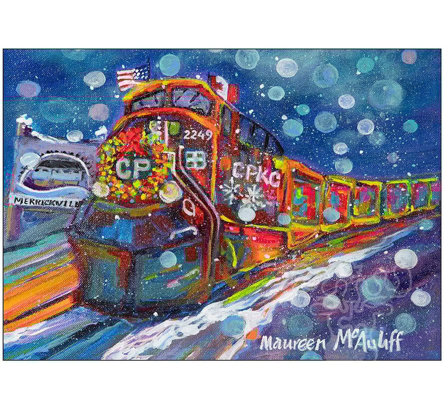 The Occurrence The Christmas Train Puzzle 1008pcs