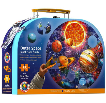 Eurographics Eurographics Outer Space- Giant Floor Puzzle 48pcs