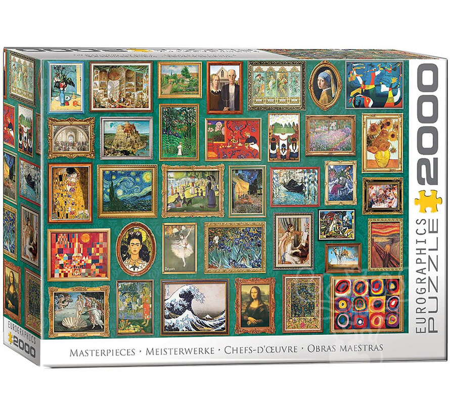 Eurographics Fine Art Masterpieces Puzzle 2000pcs