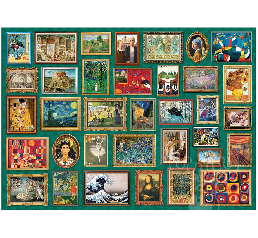 Eurographics Fine Art Masterpieces Puzzle 2000pcs