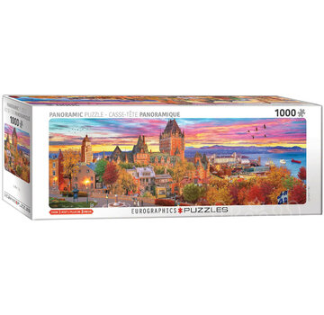 Eurographics Eurographics Panoramic: MacLean: Quebec City Panoramic Puzzle 1000pcs