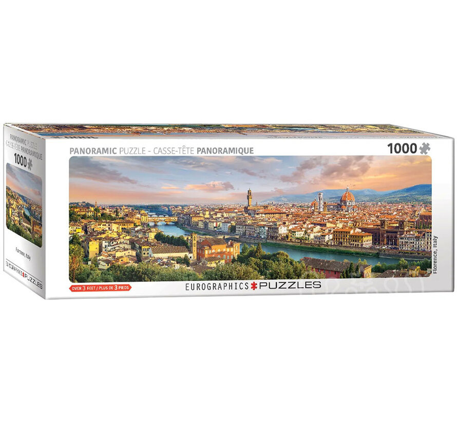 Eurographics Panoramic: Florence, Italy Panoramic Puzzle 1000pcs
