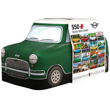 Eurographics Eurographics Mini Cooper Puzzle 550pcs in a Shaped Tin