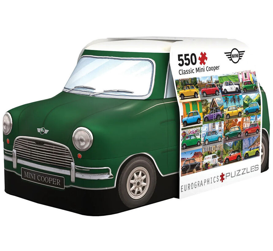 Eurographics Mini Cooper Puzzle 550pcs in a Shaped Tin