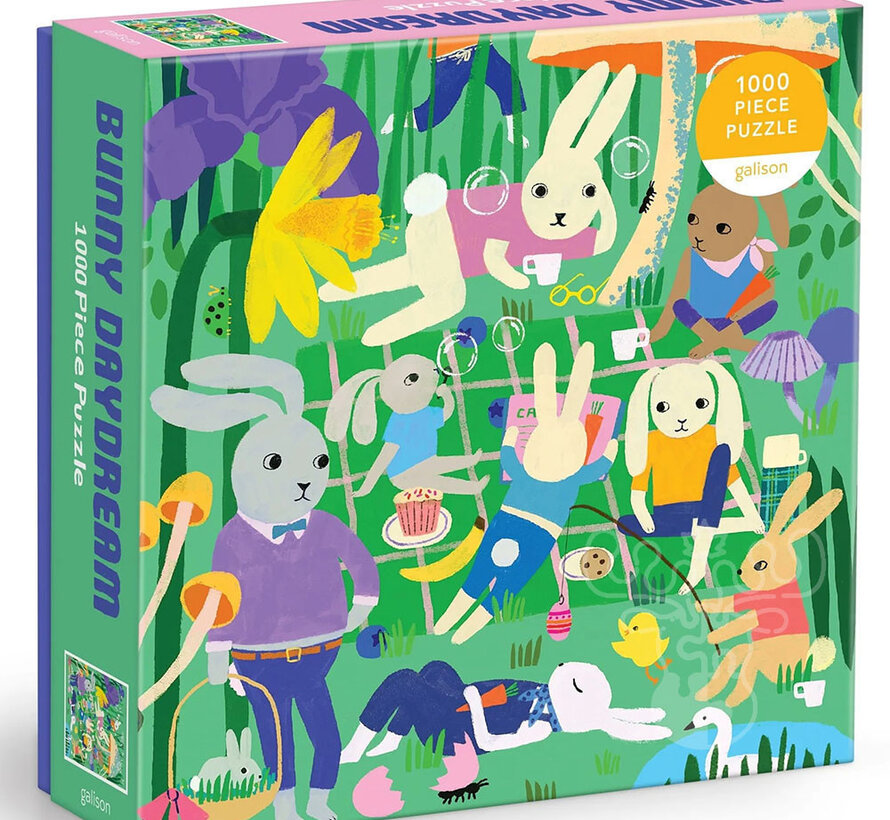 Galison Bunny Daydream Puzzle 1000pcs