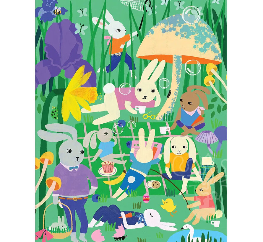 Galison Bunny Daydream Puzzle 1000pcs