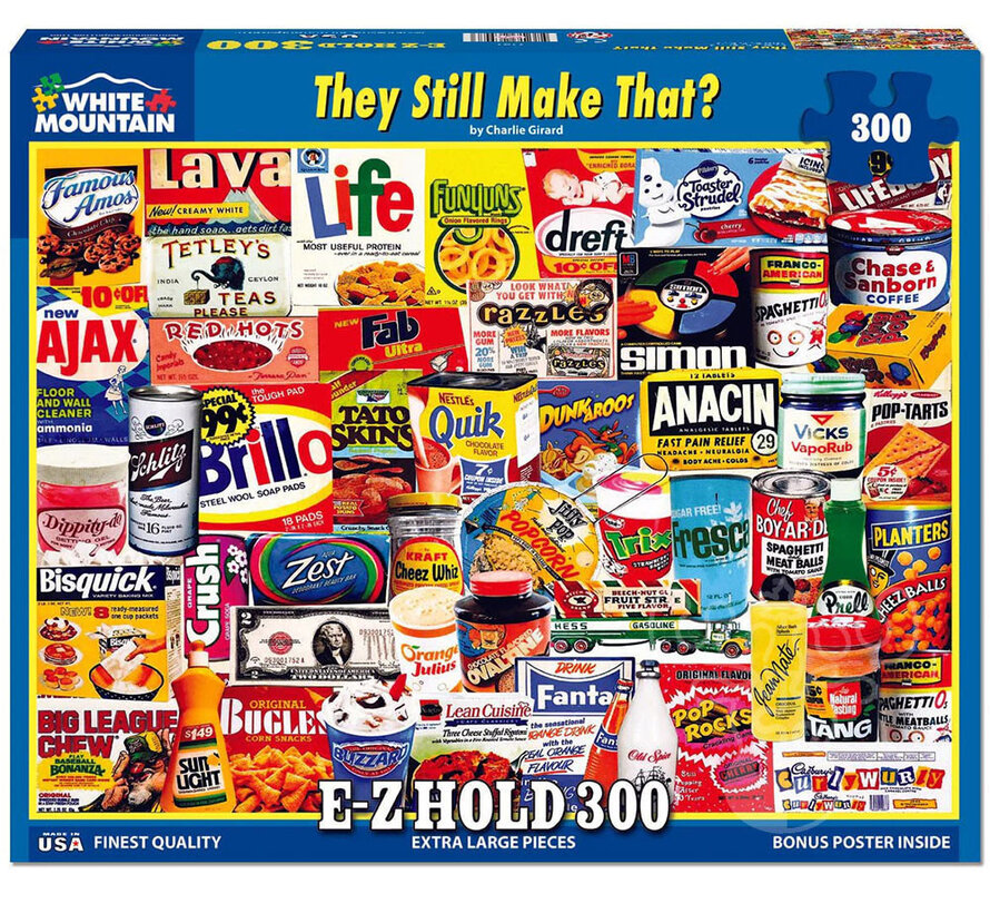 White Mountain They Still Make That? E-Z Hold Puzzle 300pcs
