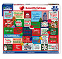White Mountain I Love Christmas Puzzle 1000pcs