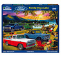 White Mountain Family Day At The Lake-Ford Puzzle 1000pcs