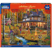 White Mountain White Mountain Autumn Leaves Puzzle 1000pcs
